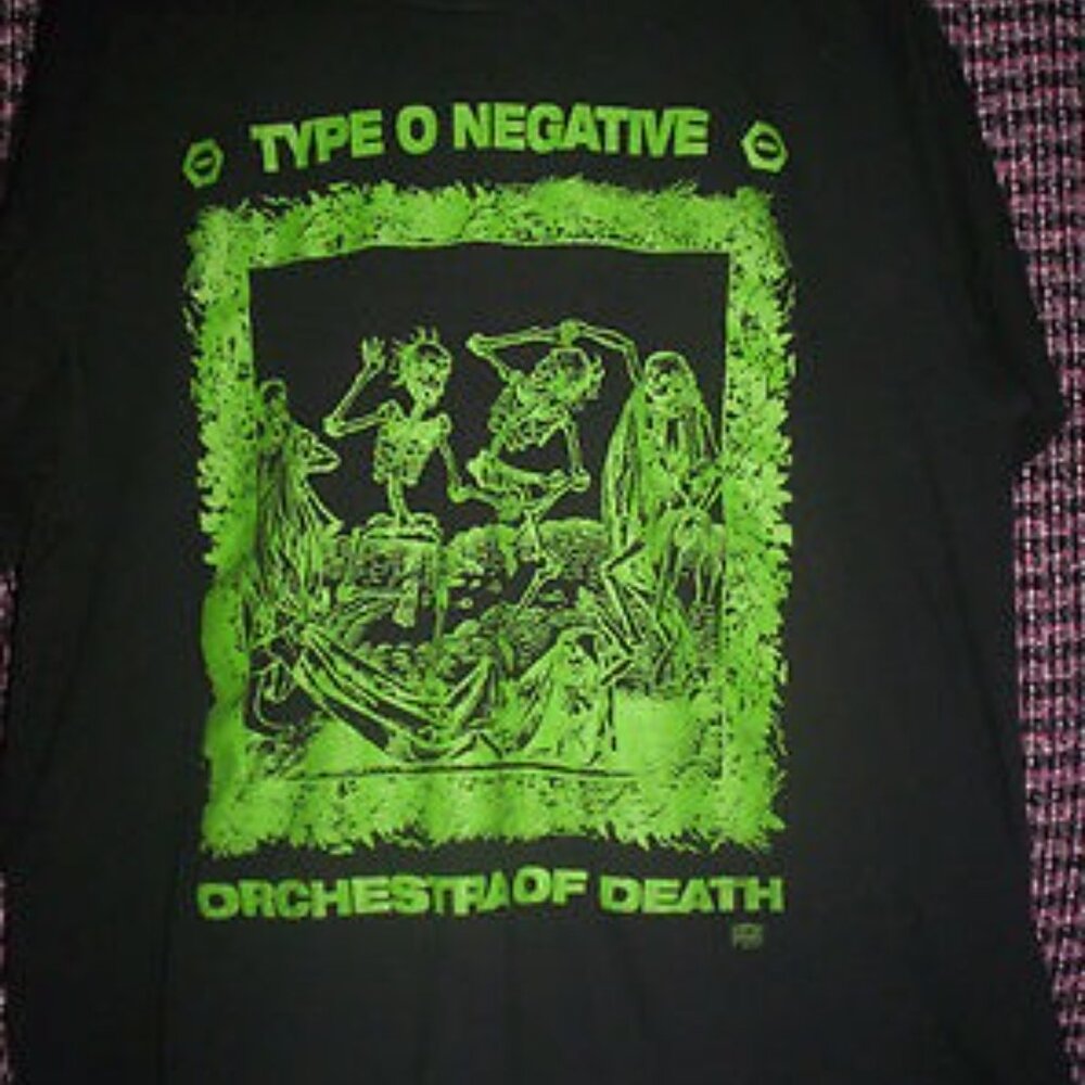 Type O Negative Orchestra Of Death Concert Tour Shirt S -3XL, Type O Nega shirt